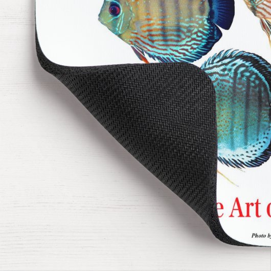 Tapis De Souris Discus fishのマウスパッド (Coin)