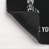 Tapis De Souris Discuter avec moi est inutile, je savais que j'ava (Coin)