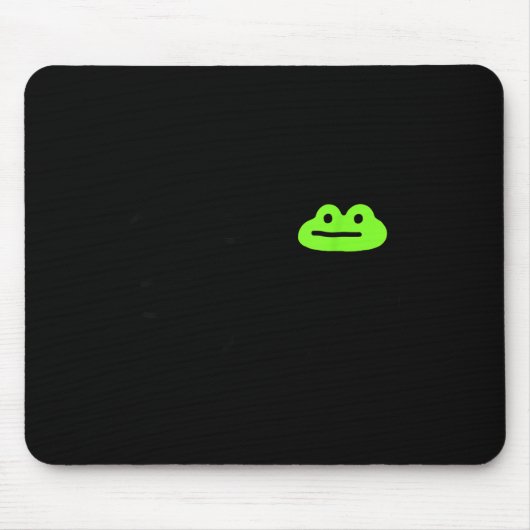 Tapis De Souris Dishonest Frog Behave No Frog Funny Cute Frog Love (Devant)