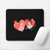 Tapis De Souris Disney Princesse Ariel & Eric Saint-Valentin B (Avec souris)