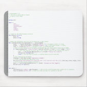 Tapis De Souris Disparaissent le code Mousepad (Devant)