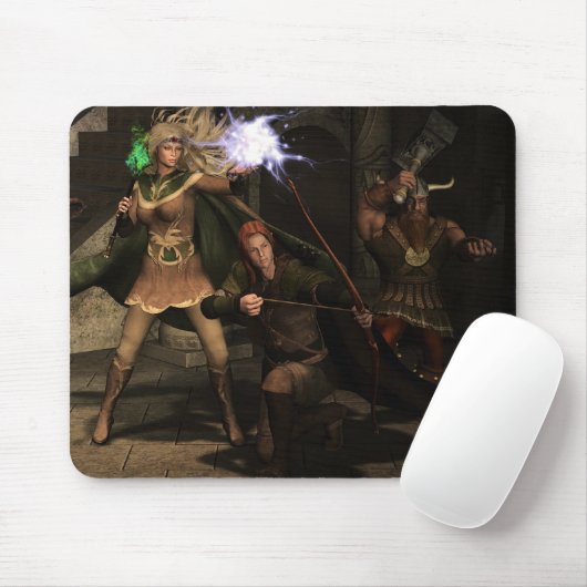 Tapis De Souris "Disparaissent le temps" Mousepad (Avec souris)