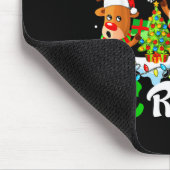 Tapis De Souris Dispatcher Crew Three Cute Santa Elf Reindeers Xma (Coin)