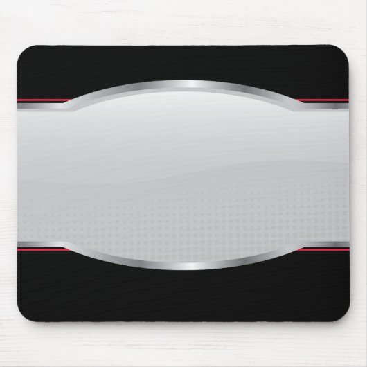 Tapis De Souris Disposition biseautée de chrome (Devant)