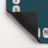 Tapis De Souris Disposition de Rune avec le champ vide (Coin)