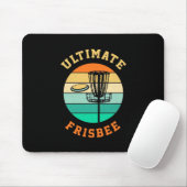 Tapis De Souris Disque Golf Ultimate Frisbee (Avec souris)