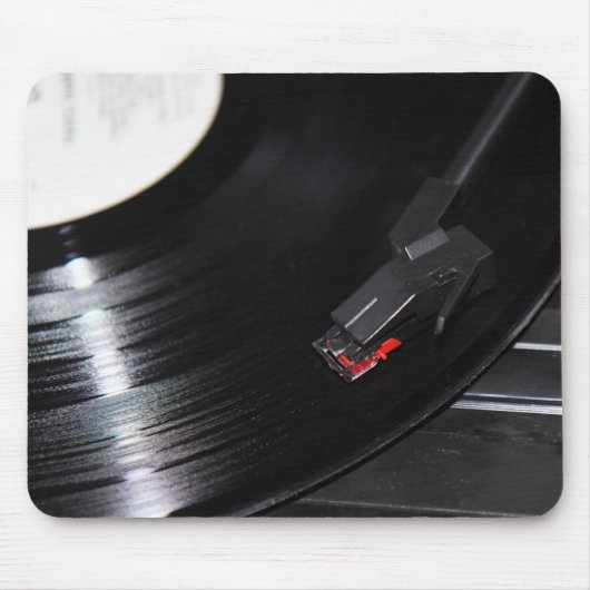 Tapis De Souris Disque vinyle (Devant)