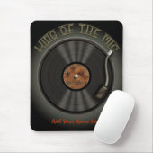 Tapis De Souris Disque vinyle Mousepad de LP de karaoke (Avec souris)