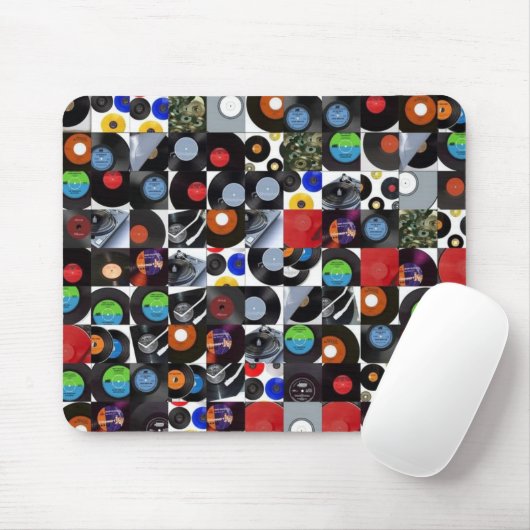 Tapis De Souris disques (Avec souris)