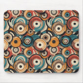 Tapis de souris disques abstraits (Devant)