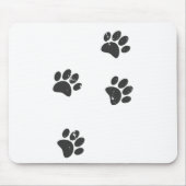 Tapis De Souris Distresse Chien Paw Traces (Devant)