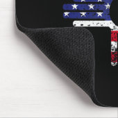 Tapis De Souris Distresses American Flag New Mexico Zia Symbol For (Coin)