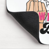 Tapis De Souris Dit Drôle Hey Cancer Tu As Mal Compris (Coin)