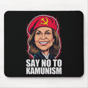 Tapis De Souris Dites Non Au Kamunisme Votez Trump Vance 2024 Drôl