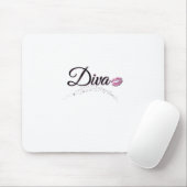 Tapis De Souris Diva (Avec souris)