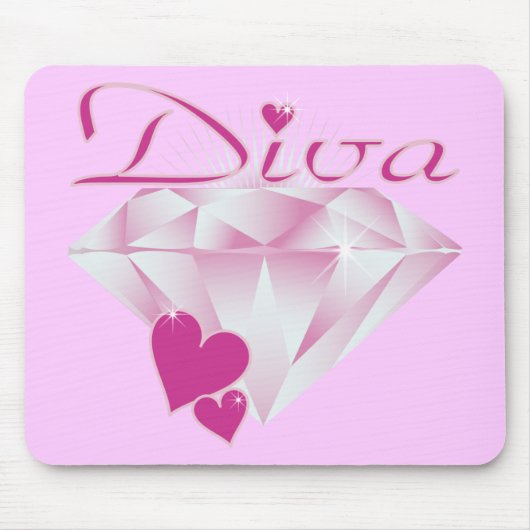 Tapis De Souris Diva (Devant)