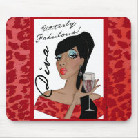 Diva absolument fabuleux d'un Mousepad !