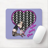 Tapis De Souris diva de Derby de rouleau (Avec souris)