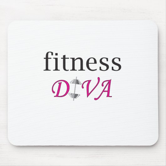 Tapis De Souris Diva de forme physique (Devant)