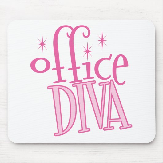Tapis De Souris Diva Mousepad de bureau (Devant)
