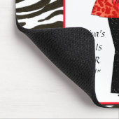 Tapis De Souris "Divas Domestiques" - Le travail d'un Diva n'est j (Coin)