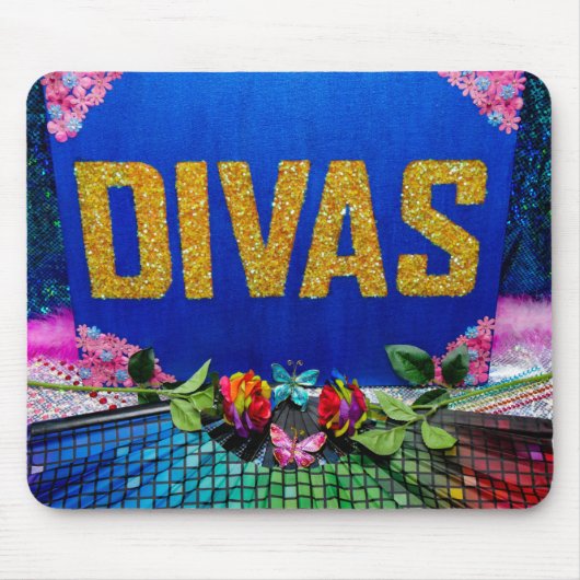 Tapis De Souris Divas LGBTQ+ Mousepad (Devant)