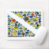Tapis De Souris Diver Scubadorable Diver Down (Avec souris)