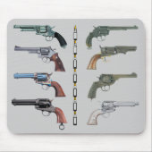 Tapis De Souris Divers. PISTOLETS (Devant)
