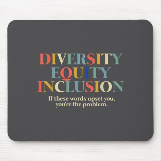 Tapis De Souris Diversity Equity Inclusion  (Devant)
