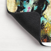 Tapis De Souris Divinité indoue d'éléphant asiatique de Ganesh (Coin)