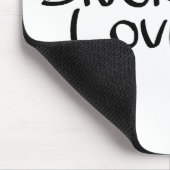 Tapis De Souris Divorcé et l'aimant (Coin)