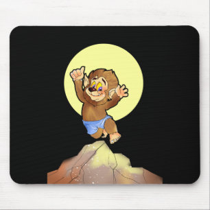 Tapis De Souris Dix petits monstres : Willie the Wolf Mouse Pad