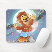 Tapis De Souris Dix petits monstres : Willie the Wolf Mouse Pad (Avec souris)