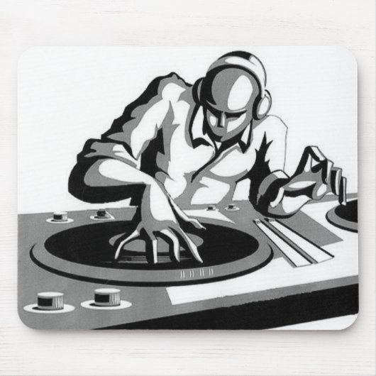 TAPIS DE SOURIS DJ (Devant)