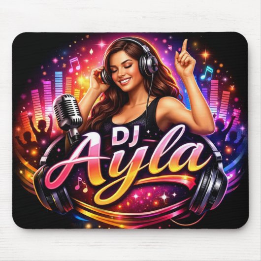 TAPIS DE SOURIS DJ AYLA 2 (Devant)