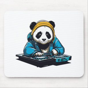 Tapis De Souris DJ Kawaii Panda