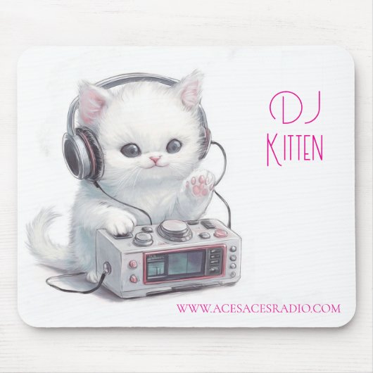 Tapis De Souris DJ Kitten (Devant)