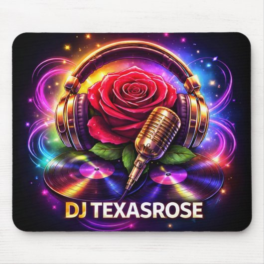TAPIS DE SOURIS DJ TEXASROSE 2 (Devant)