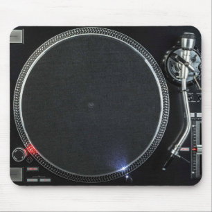 Tapis De Souris DJ Tourne-disque Mousepad