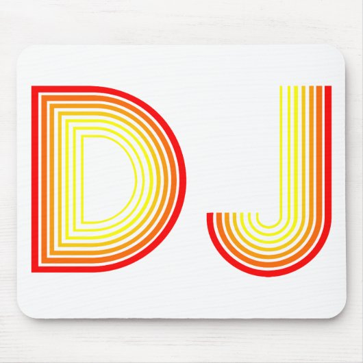 Tapis De Souris DJ vintage (Devant)