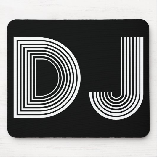 Tapis De Souris DJ vintage (Devant)