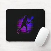 Tapis De Souris Dminton Player Dminton Women's Squash Shuttle (Avec souris)