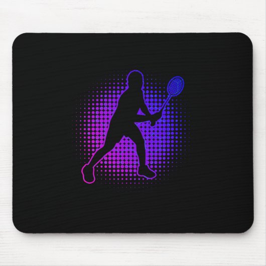 Tapis De Souris Dminton Player Dminton Women's Squash Shuttle (Devant)