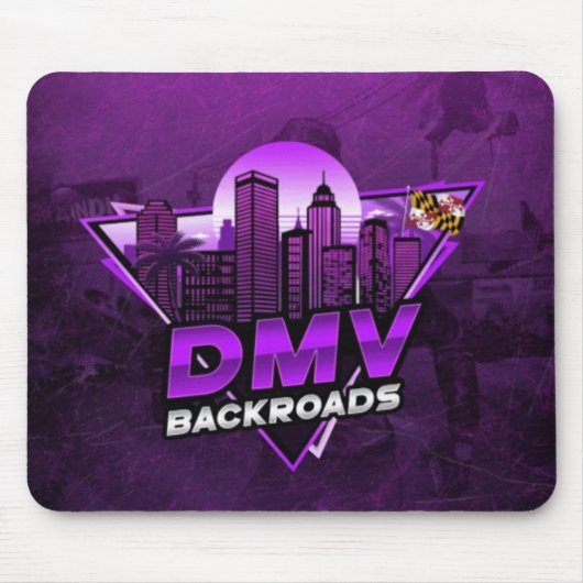 Tapis De Souris DMV Backroads Background Mouse Pad (Devant)