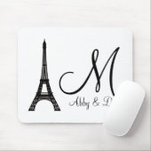Tapis De Souris do-it-yourself Monogram Eiffel (Avec souris)