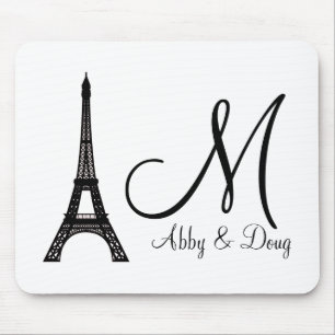 Tapis De Souris do-it-yourself Monogram Eiffel