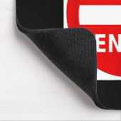 Tapis De Souris Do Not Enter Street Traffic Sign S (Coin)