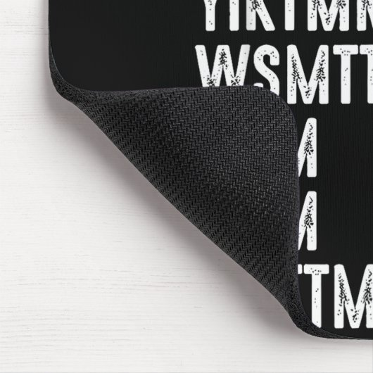 Tapis De Souris Do You Know The Muffin Man Dyktmm Funny Quote (Coin)