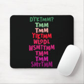 Tapis De Souris Do You Know The Muffin Man Dyktmm Nostalgia Funny  (Avec souris)