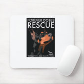 Tapis De Souris dobe-noir-rectangle (Avec souris)